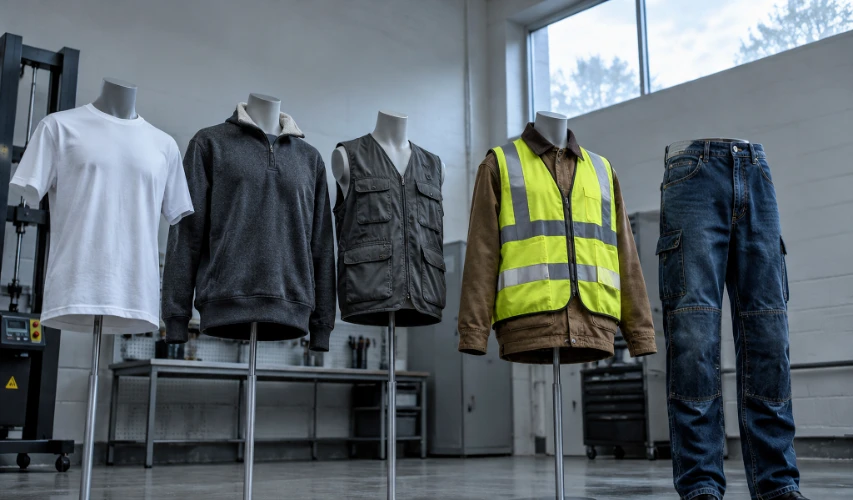 abbigliamento vario
